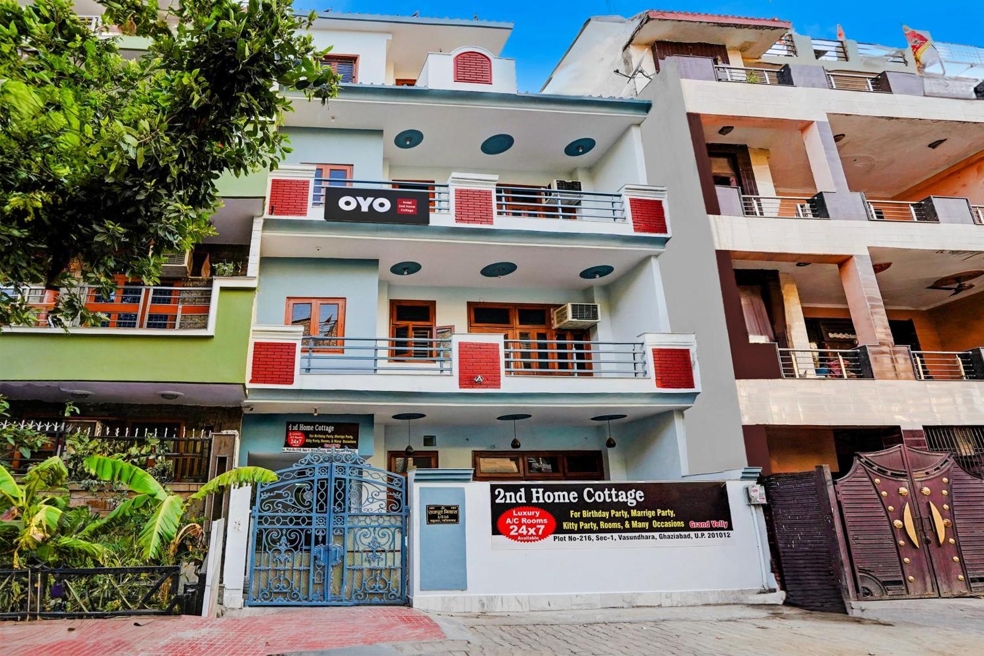 Hotel O Nd Home Cottage Ghaziabad Dış mekan fotoğraf